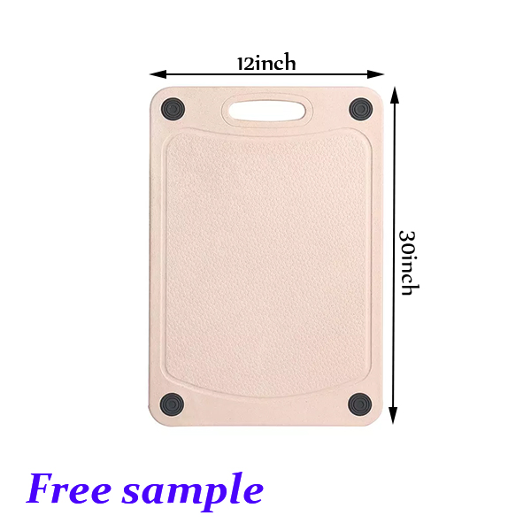 High Quality Food Grade PE Material Plastic Cutting Board PE
