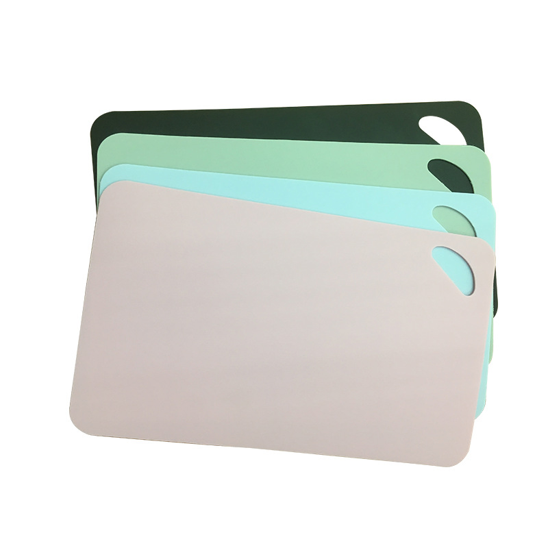 Non-Skid with Food Color Codes Extra Thick Flexible Plastic Cutting Board