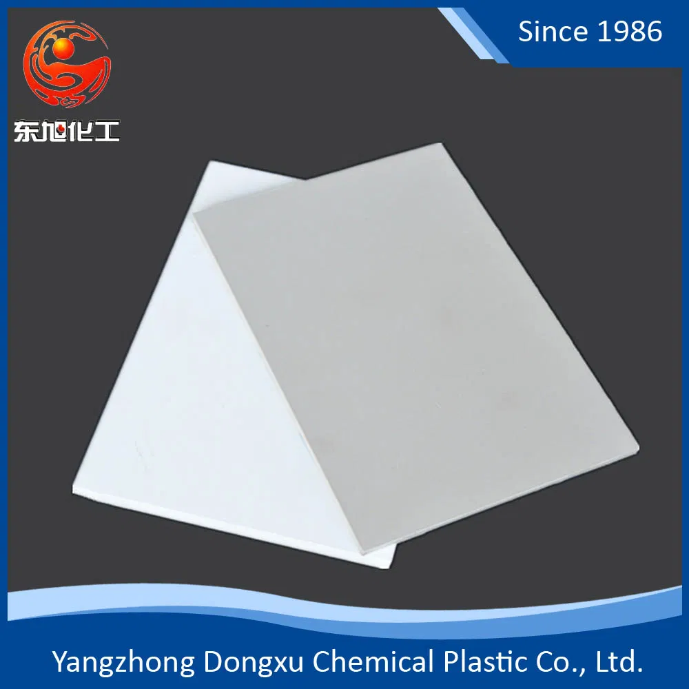 Lightweight Plastic Cutting Virgin White PTFE Plastic Board Sheet