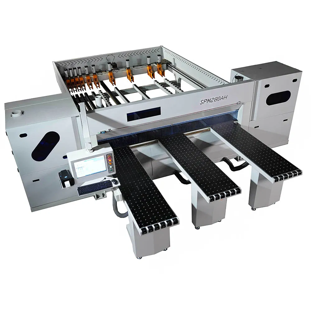 Electronic Optimizing Wood Cutting off Saw Heavy-Duty Beam Saw for Thick Wood Boards