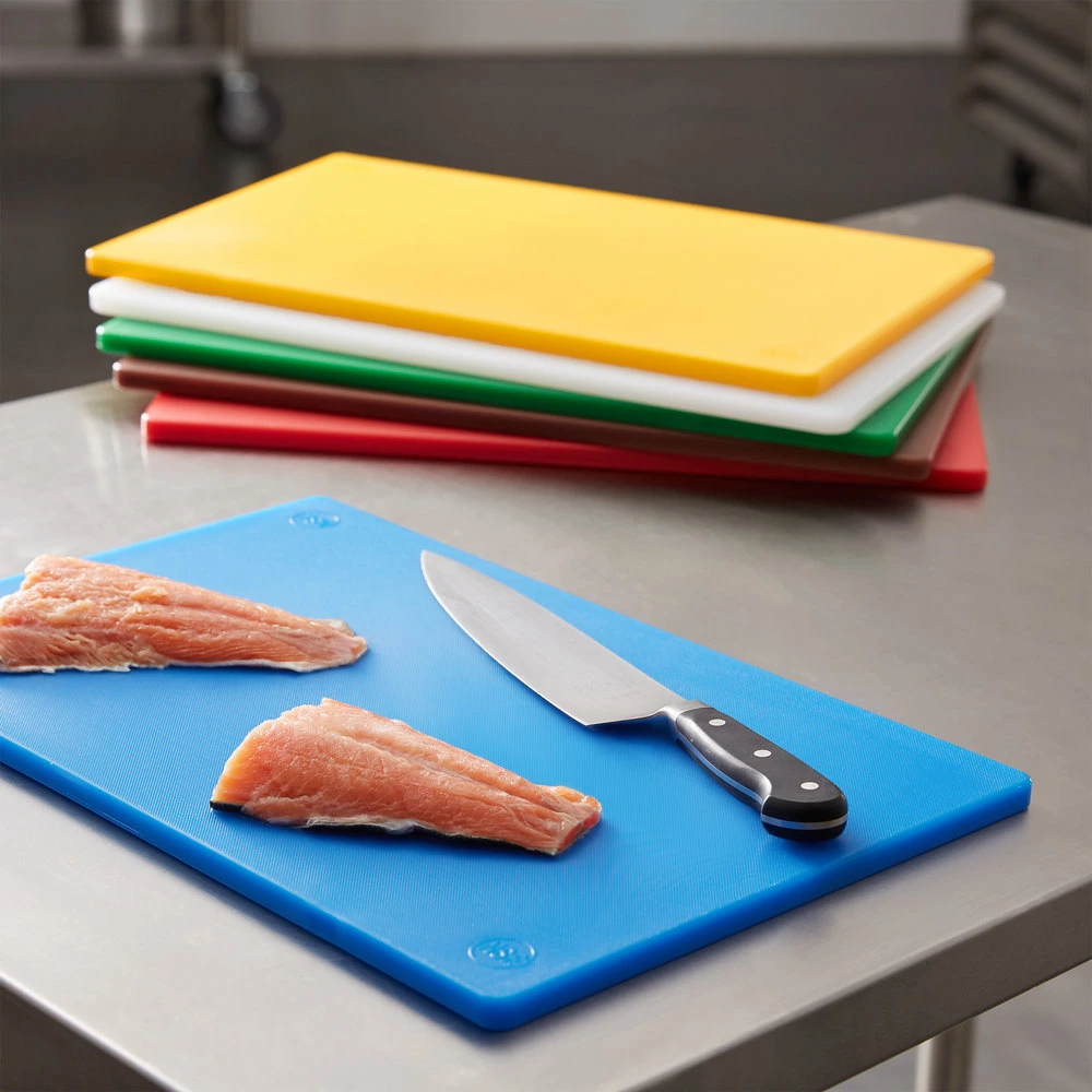 Wholesale Kitchen Colour Coded HDPE Cutting Board Set for Hotel Restaurant