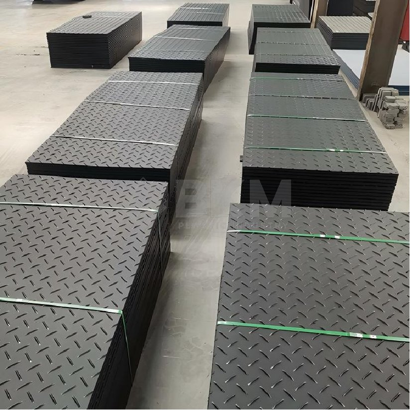 Road Protection Mat - 12 7mm Thick Ground Protection Mat 4X8FT Size