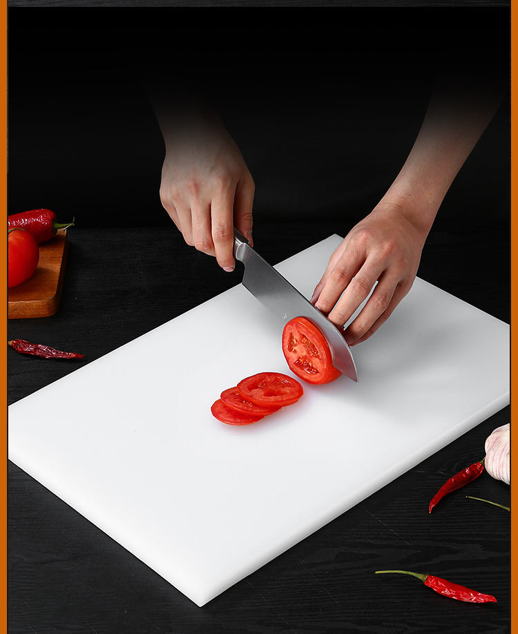 Food Grade Plastic PE Cutting Board Home Double Side Mildew Resistant PE Cutting Board Wholesale