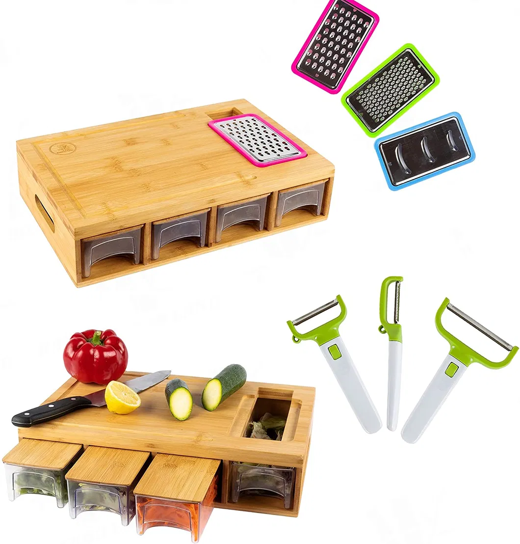 Bamboo Cutting Board Set