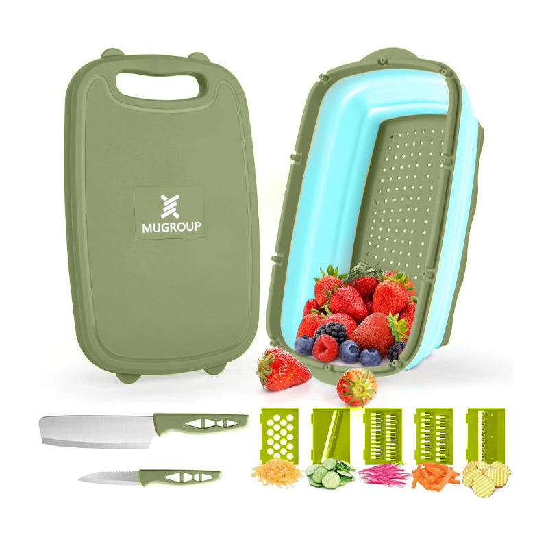 Compact and Lightweight Collapsible Chopping Board for Camping and Picnics