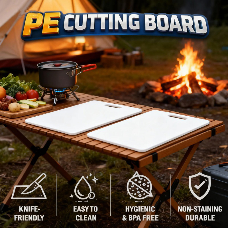 BPA-Free Color Coded Cutting Boards Set for Food Safety in Kitchen