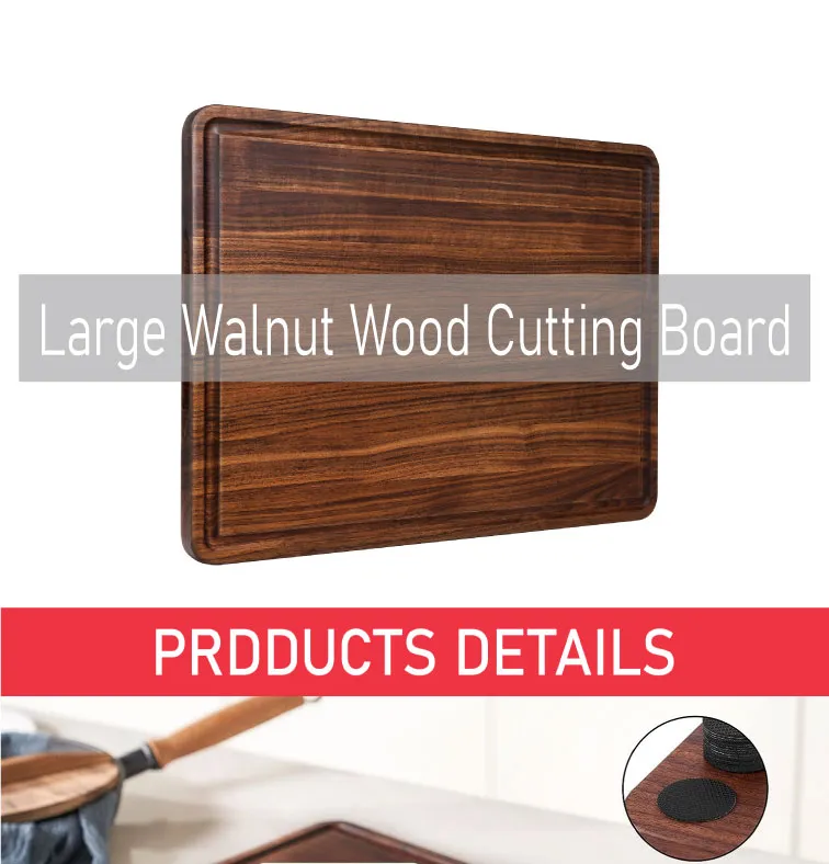Walnut Wood Cutting Board Detail 1