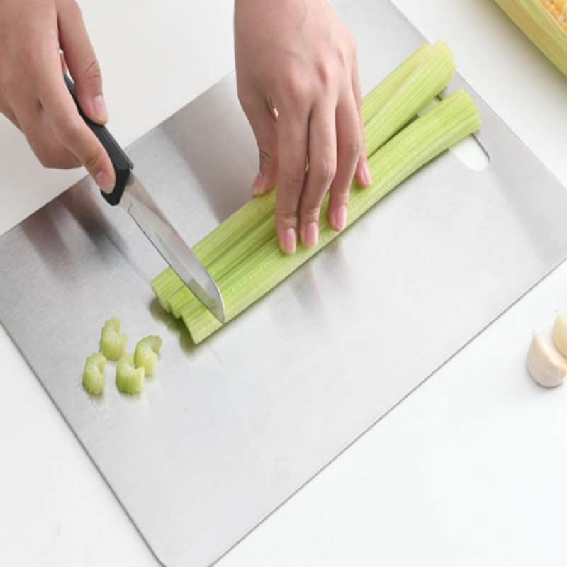Customized Manufacturer of Eco-Friendly Material Stainless Steel Cutting Boards