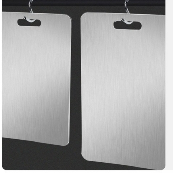 Food-Grade Antibacterial Anti-Mold Household Stainless Steel Double-Sided Kitchen Cutting Chopping Board