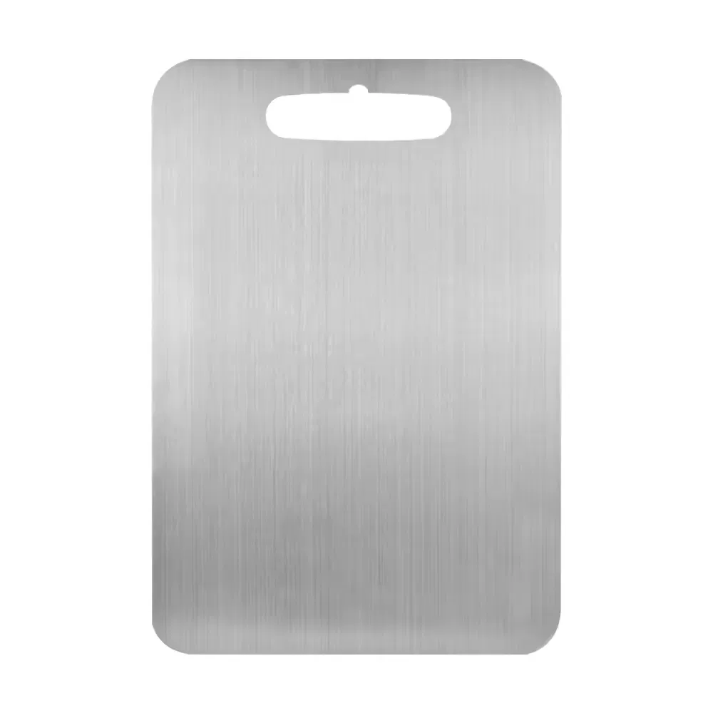 Kitchen Various Sizes Rectangular Pure Titanium Chopping Board Titanium Cutting Board