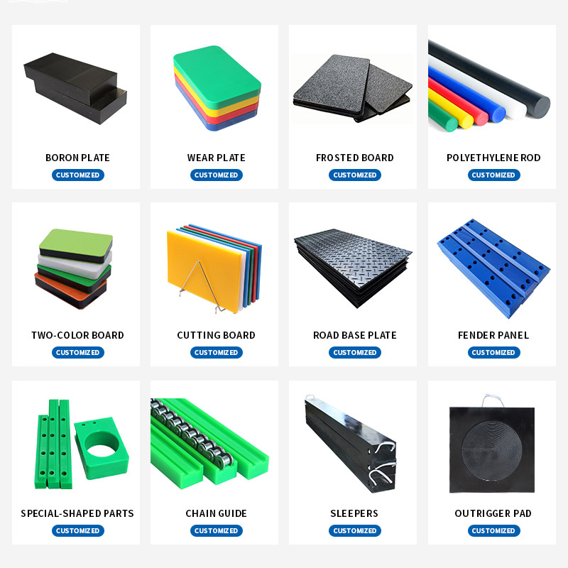 HDPE Food-Grade Plastic Cutting Board - Antibacterial, Non-Slip, Havey-Duty for Commercial and Home Use