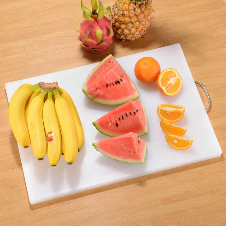 Plastic PE Cutting Board Color Cutting Board Square Block Cutting Board Food Grade Household