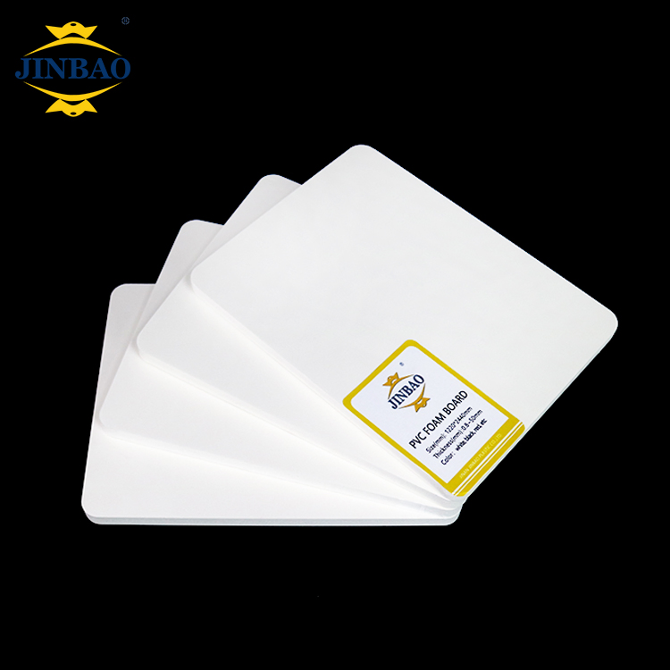 Jinbao High Density Manufacturer White 20mm 18mm 16mm 8*4 4X8 FT Cutting Kitchen Furnitures PVC Foam Board