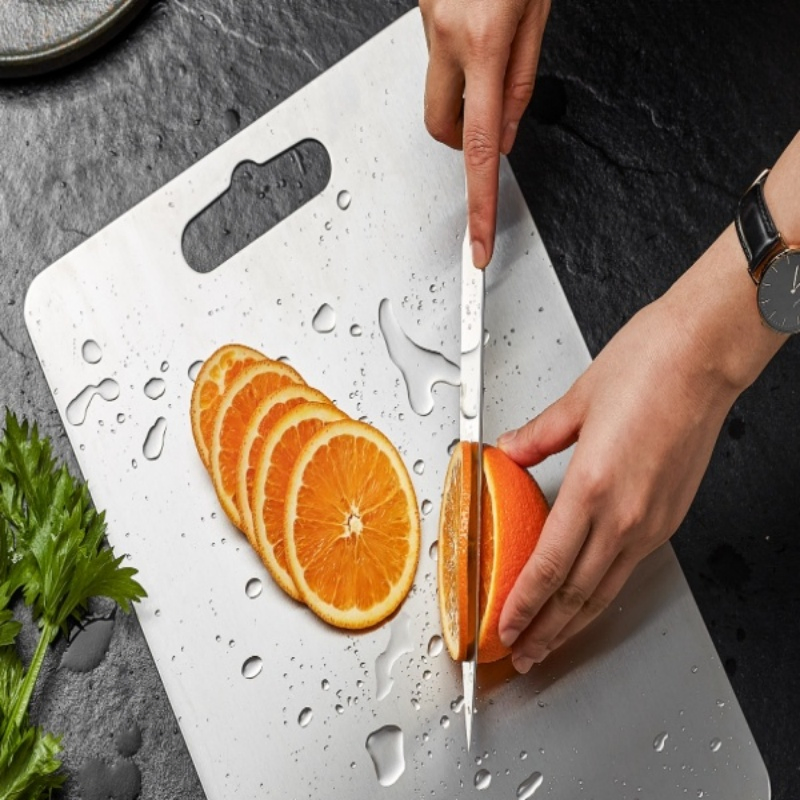 Customized Manufacturer of Eco-Friendly Material Stainless Steel Cutting Boards