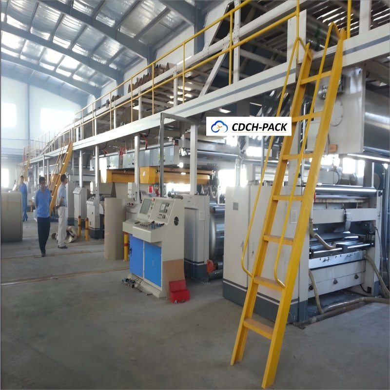 Heavy-Duty Fully Automated 3-Layer Corrugated Board Cutting Machine