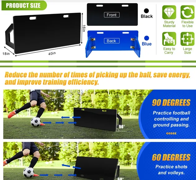 Soccer rebound board