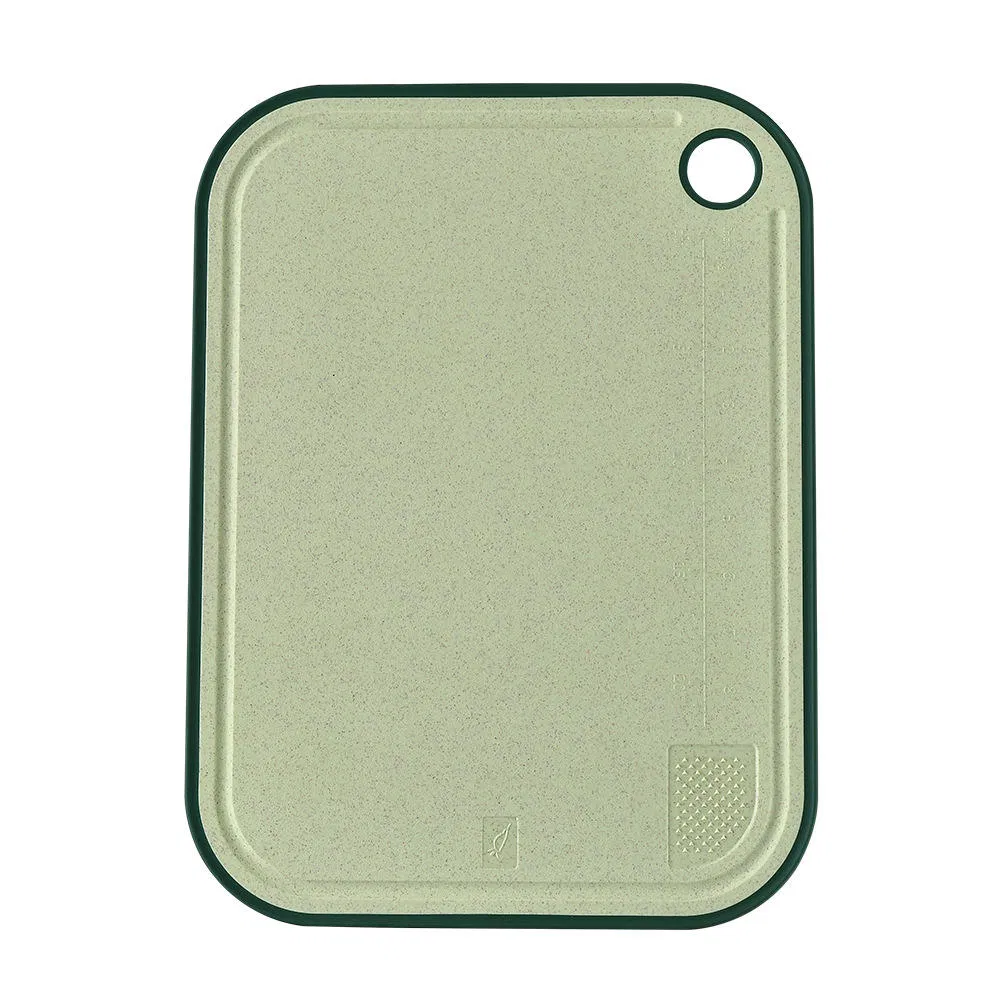 Double-Sided Anti-Slip Dishwasher Safe Food Grade Wheat Straw Cutting Boards for Kitchen