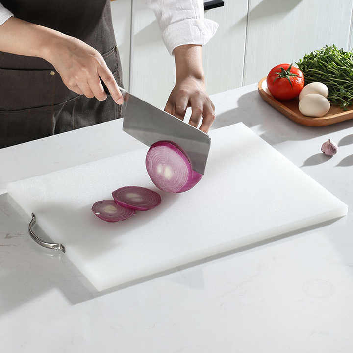 Plastic PE Cutting Board Color Cutting Board Square Block Cutting Board Food Grade Household
