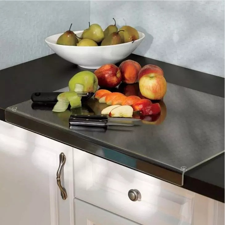 Kitchen with Lip Non Slip Cutting Board Acrylic Cutting Board