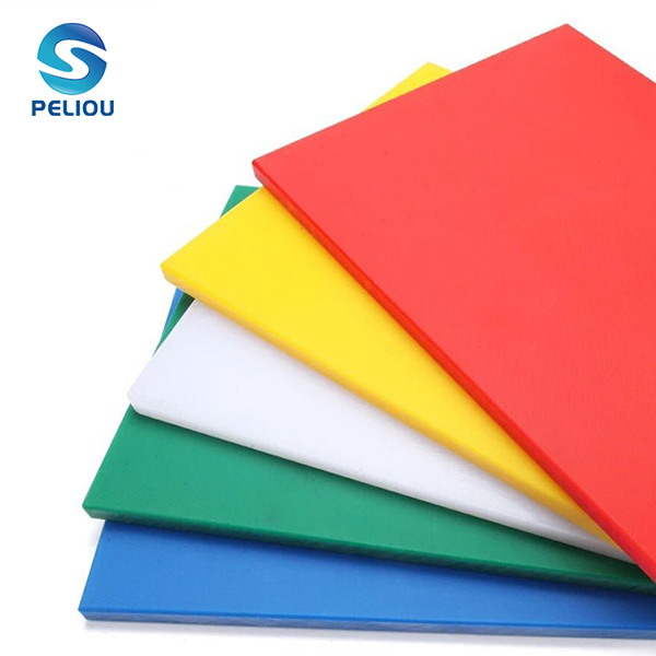 Extra Thick Flexible Plastic Cutting Board Set with Food Icons