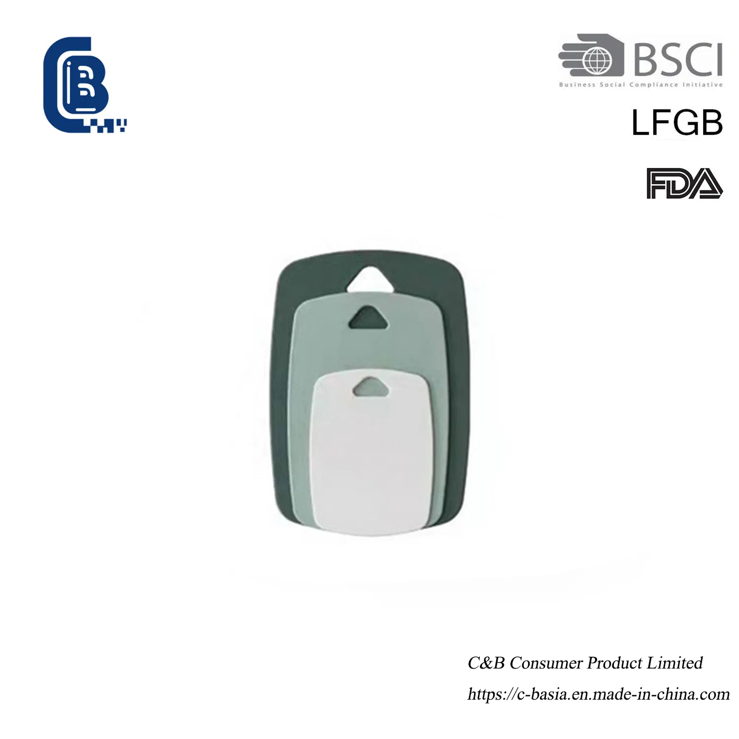 Heavy-Duty Plastic Cutting Board - FDA, Dishwasher Safe, Easy Clean