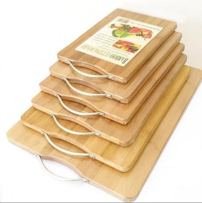 Wholesale Bamboo Cutting Board with Chopping Board for Kitchen, Cheese, and Food Serving Tray, Charcuterie