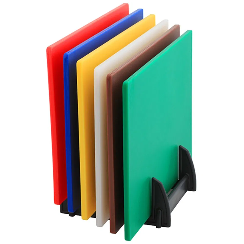 Multipurpose Durable Colorful Food Grade PE Plastic Cutting Board for Kitchen Use