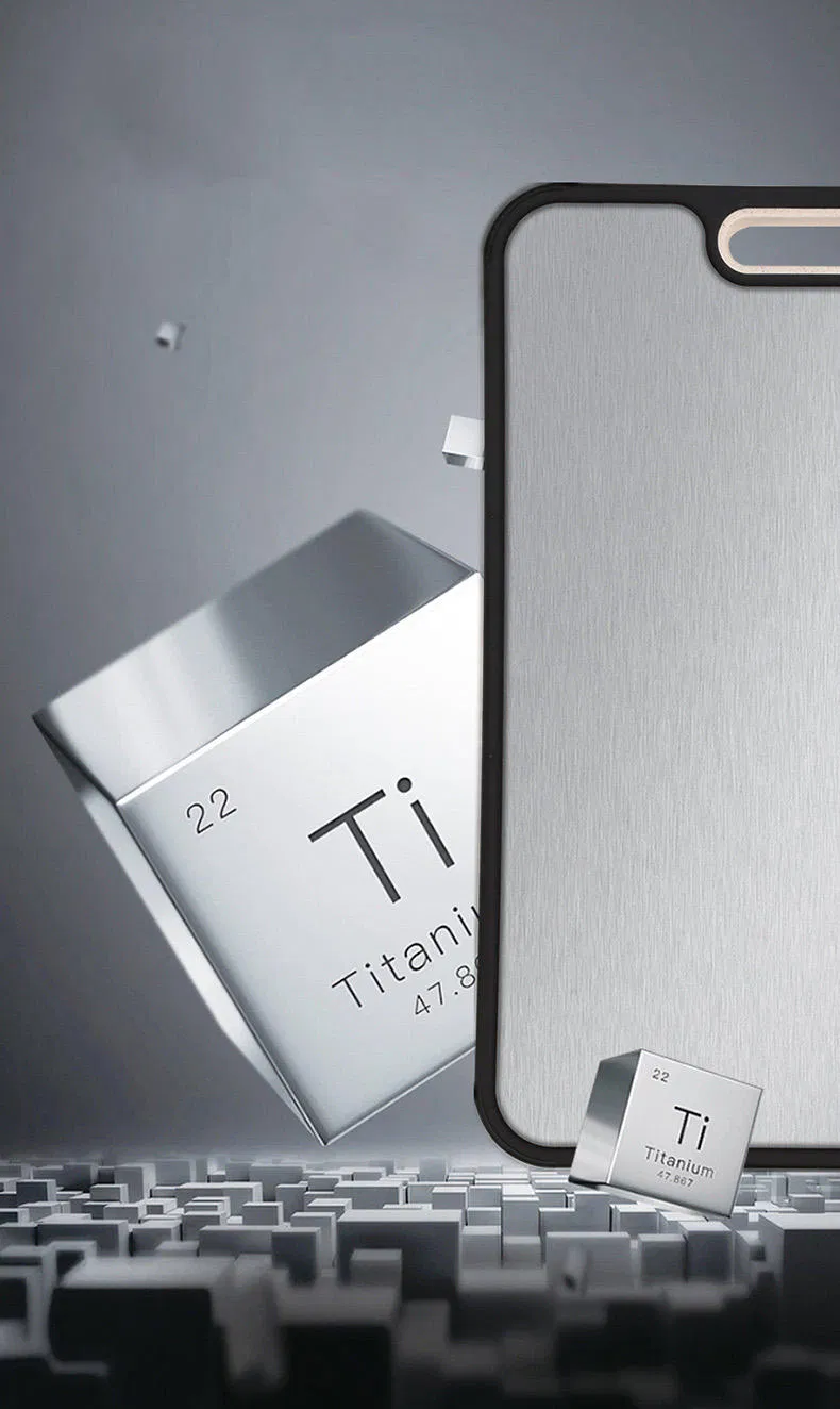 Titanium and Wheat Fiber Double-Sided Cutting Board Mildew-Resistant and Antibacterial Household Kitchenchop Board