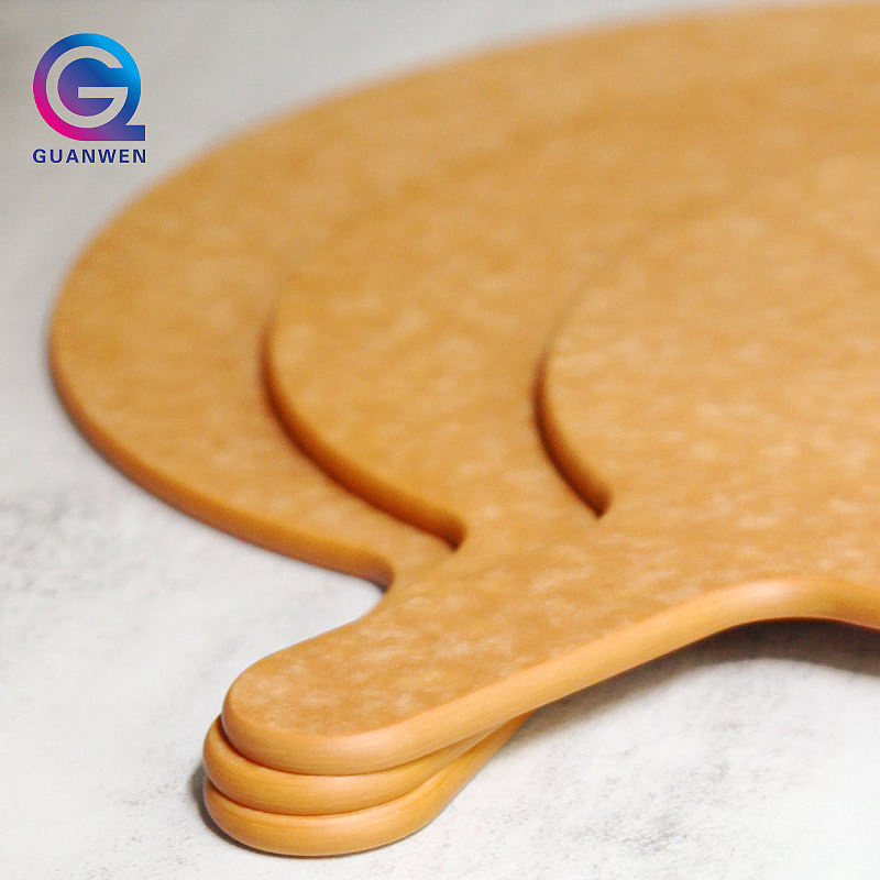 Multiple Sizes Dishwasher Safe Pizza Wooden Board with Handle Pizza Cutting Serving Board