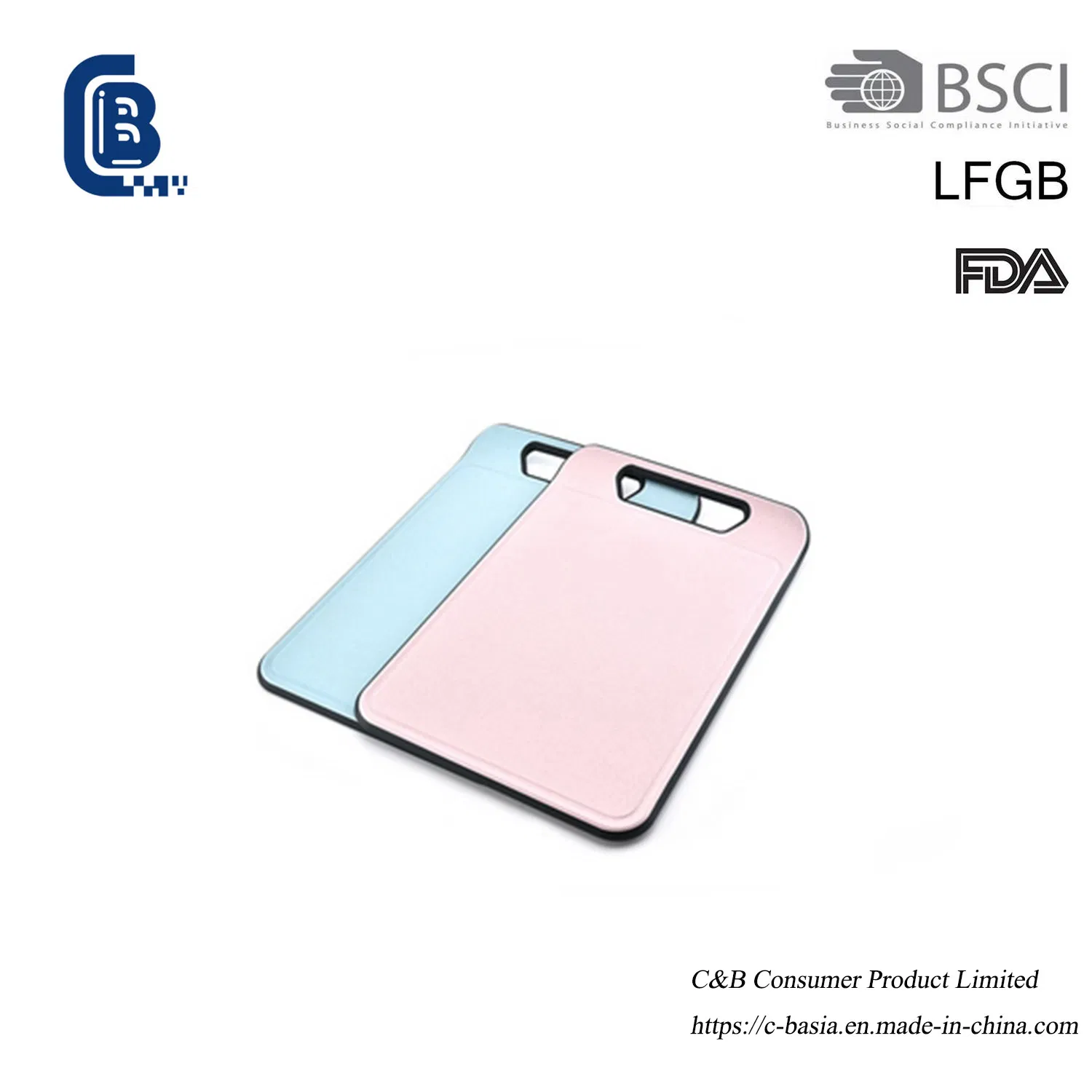 Food-Grade Wheat Straw Cutting Board - with Juice Grooves, Dishwasher Safe