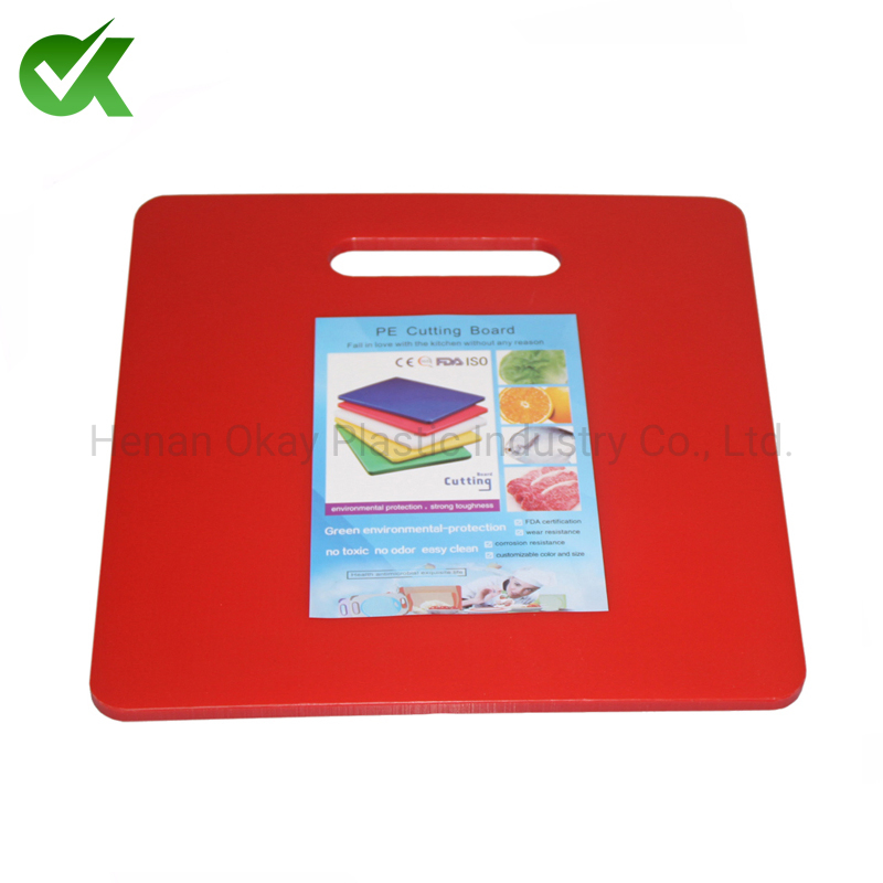 Food Grade Kitchen Durable Chopping Block Plastic PE Cutting Board