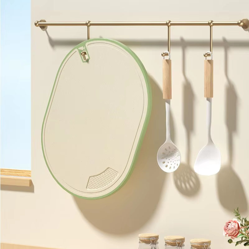 Plastic Cutting Board Food Grade Fruit Chopping Board Home Kitchen Anti-Slip PP Multi-Functional Meat Cut Board