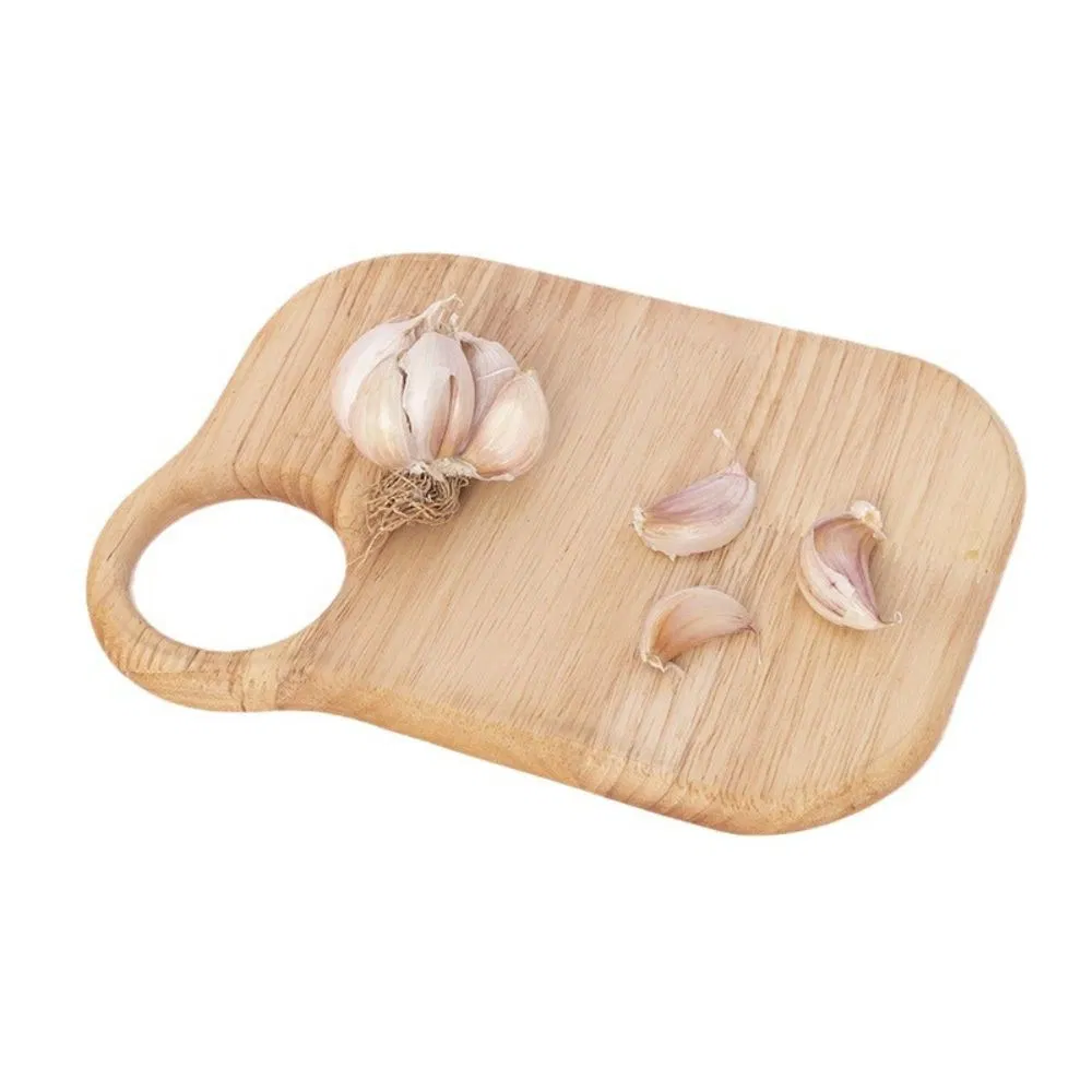 Reversible Bamboo Wood Cutting Board with Handle for Kitchen Chopping Mi27061