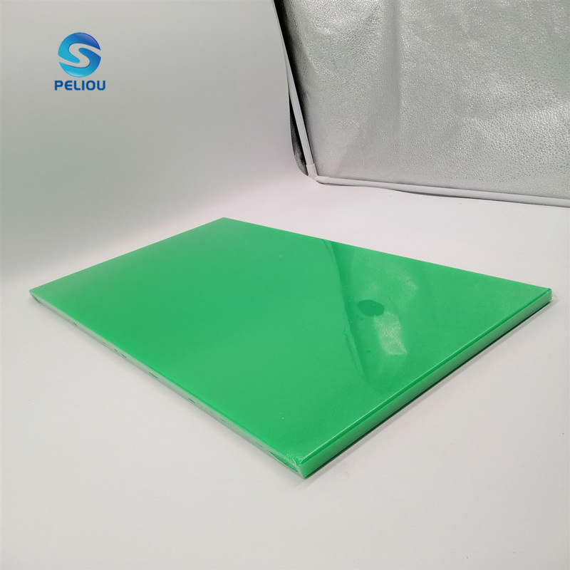 Extra Thick Flexible Plastic Cutting Board Set with Food Icons