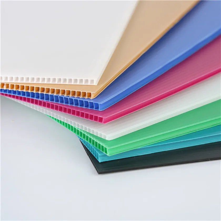 Best Price PP Material White 2-12mm Corrugated Plastic Cutting Board PP Hollow Customized Size Thickness Lightweight Flexible PP Honeycomb Panel for Industrial