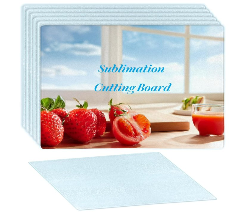 Sublimation Glass Cutting Board Personalized Kitchen Decor