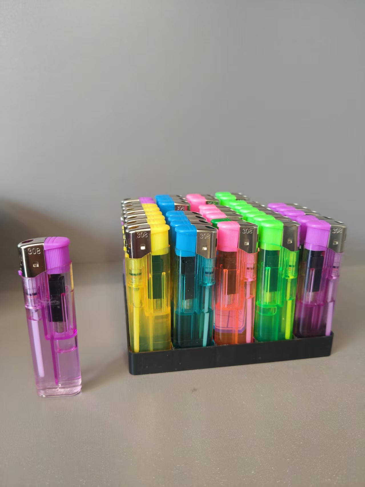 Wholesale Factory Price 2026 Disposable Plastic Electronic Cigarette Lighter Refillable Valve Assembly Machine Butane Fuel
