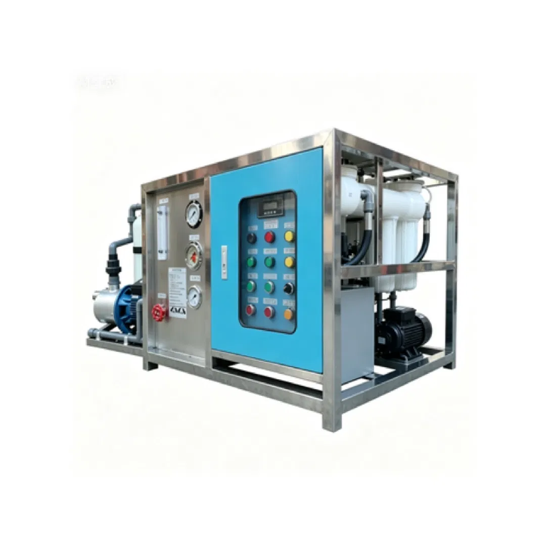 High Efficiency 1-2t Reverse Osmosis Device for Seawater Desalination