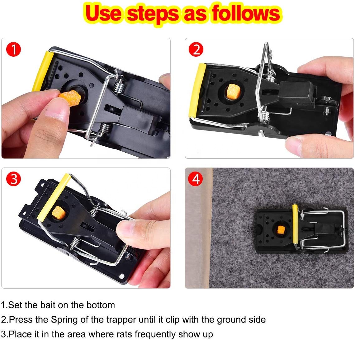 Pest Control Mini Catch Mouse Rat Killer Plastic Hot Sell Fast Catch Mouse Trap