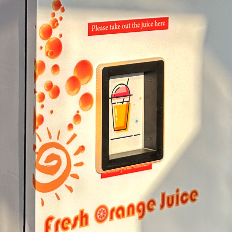 Juice Vending Machine Automatic Preparation Machine OEM Manufacturing Service QR Code Payment Self-Service Fresh Fruit Dispenser