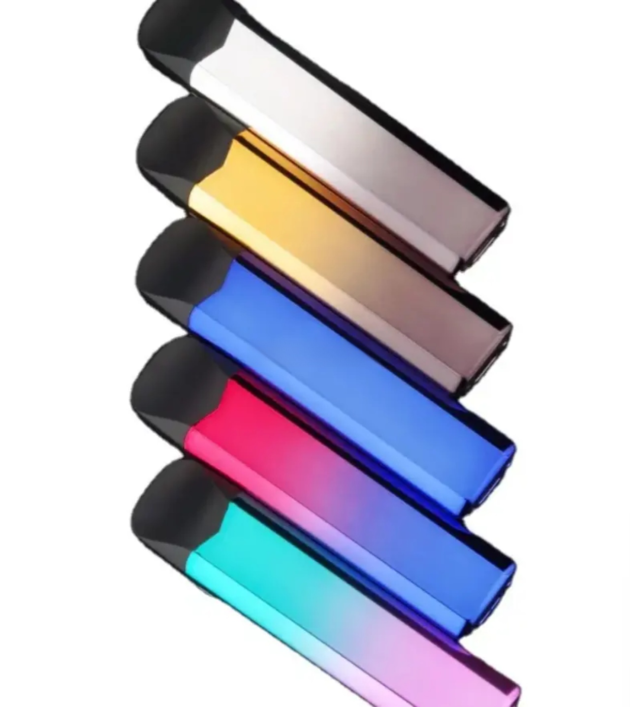 EU Stock Rechargeable Electronic Lighter Wholesale Sale Multi-color Smoking Cloud Storage