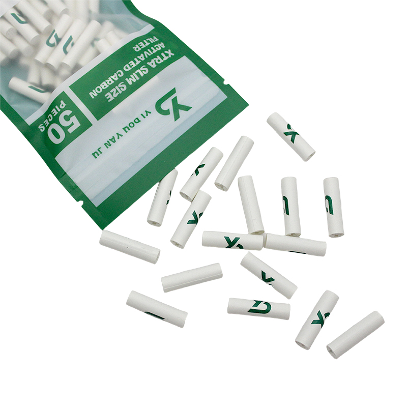 Hot-selling in Europe America Customizable 6mm Ceramic Disposable Tobacco Filter Cartridges