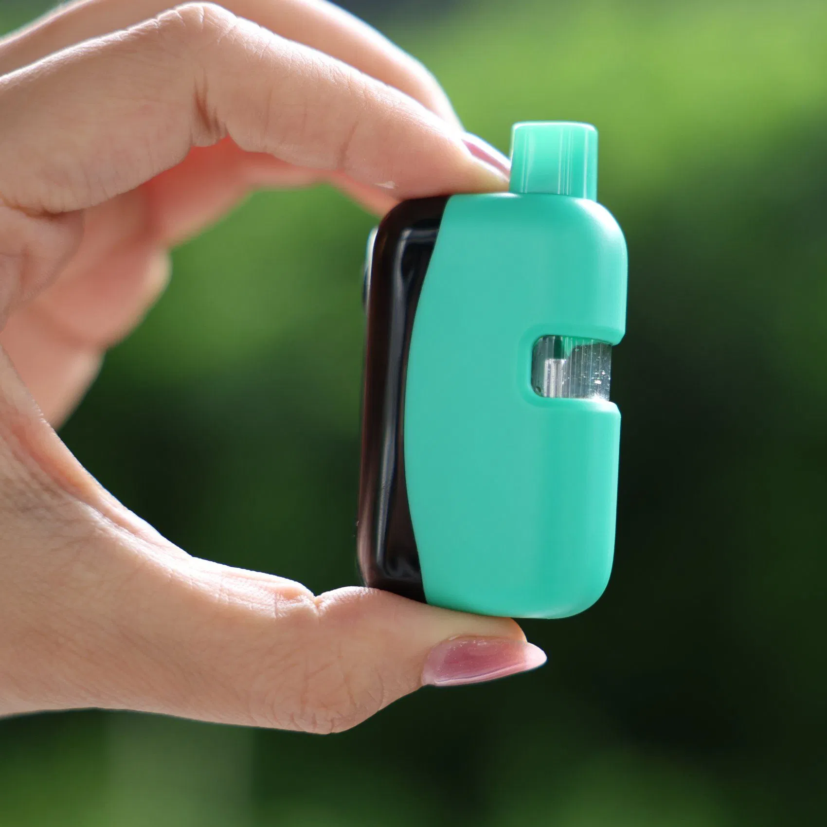 LED Screen Display Mini Box Vaping Vaporizer 1g 2g Newest Empty Live Resin Thick Oil Disposable Vape Device with Ceramic Coil