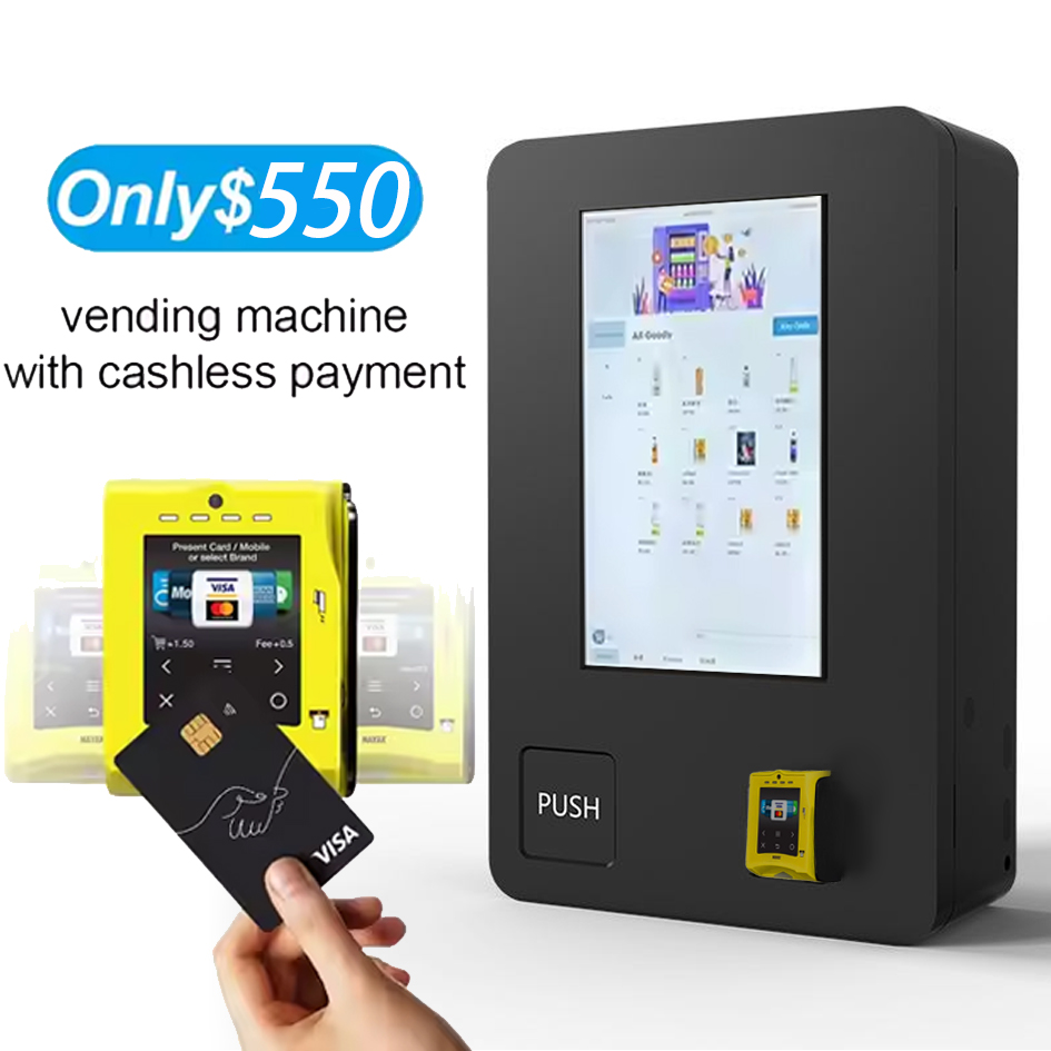 24 Hours Self-service Vending Machine With Belt Conveyor Cigarette Vending Machine Cashless Payment