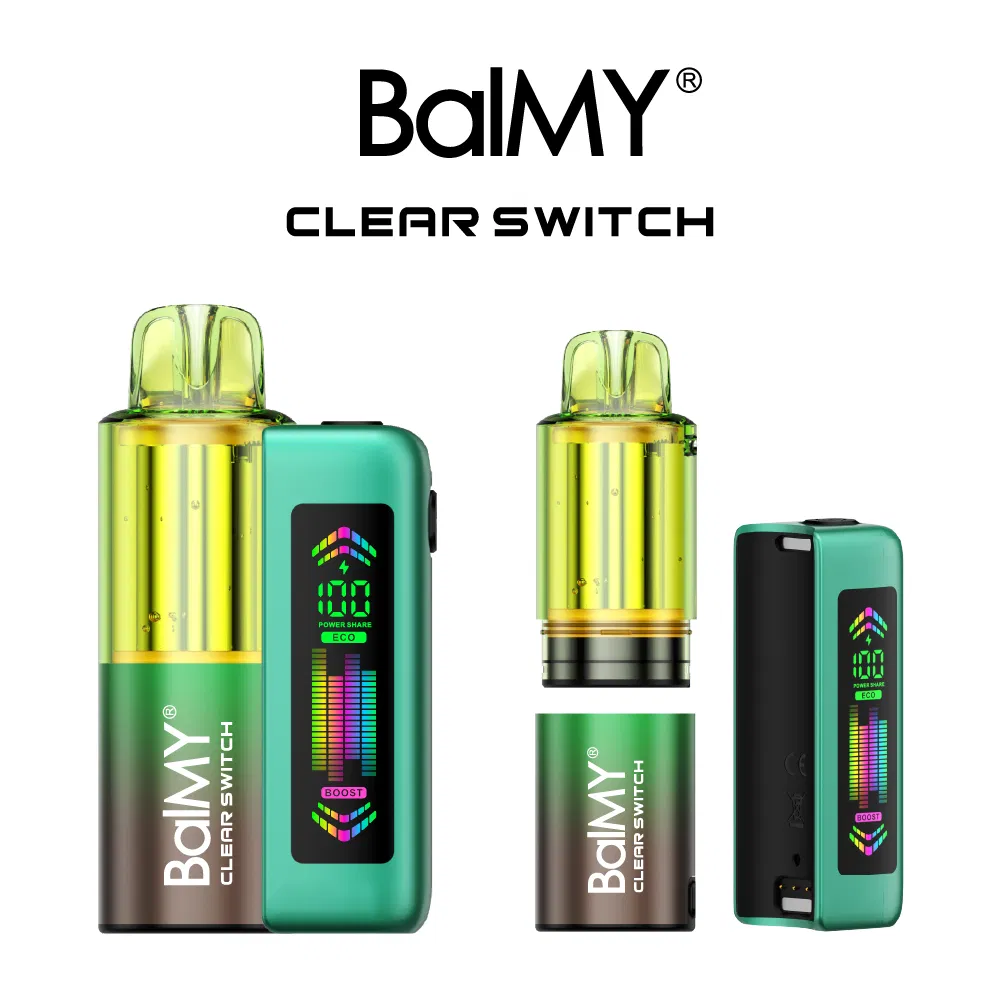 Premium Vape Device with Transparent Switch and 30K Puffs
