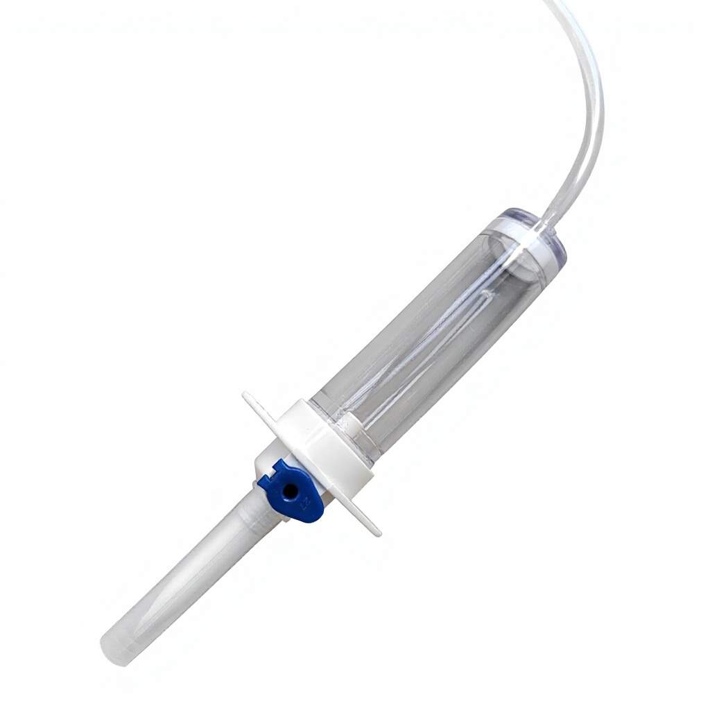 Medical Accessory 45CM 75CM Length Disposable IV Flow Regulator Capable of Accurately Adjusting Liquid Tubes