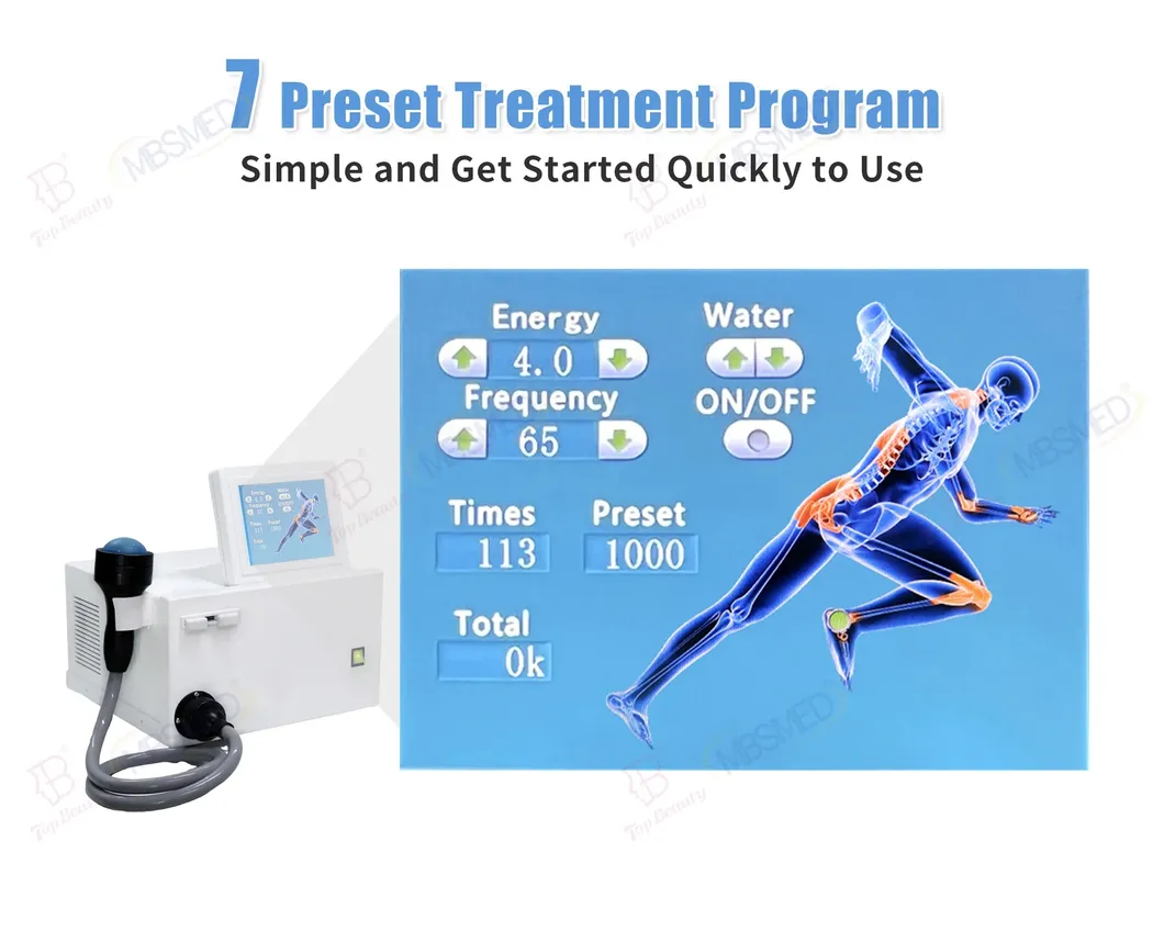 High Effective Focused Shock Wave Device Therapy