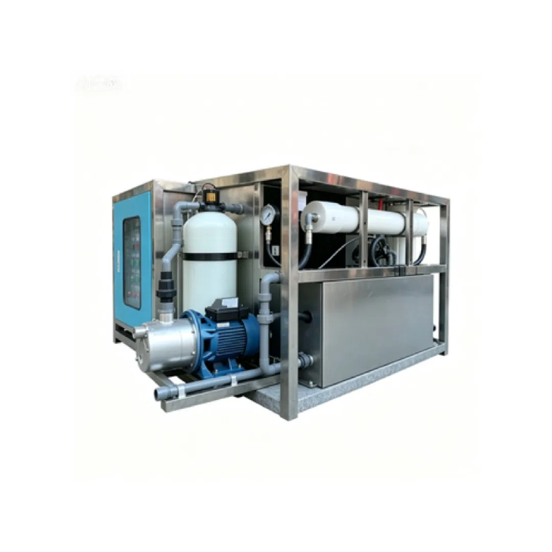 High Efficiency 1-2t Reverse Osmosis Device for Seawater Desalination