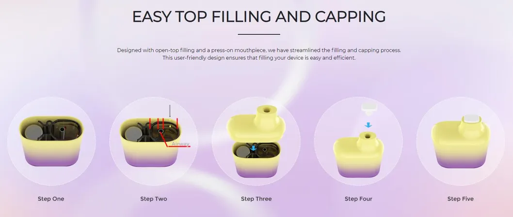 Type-C Charging Custom Vape