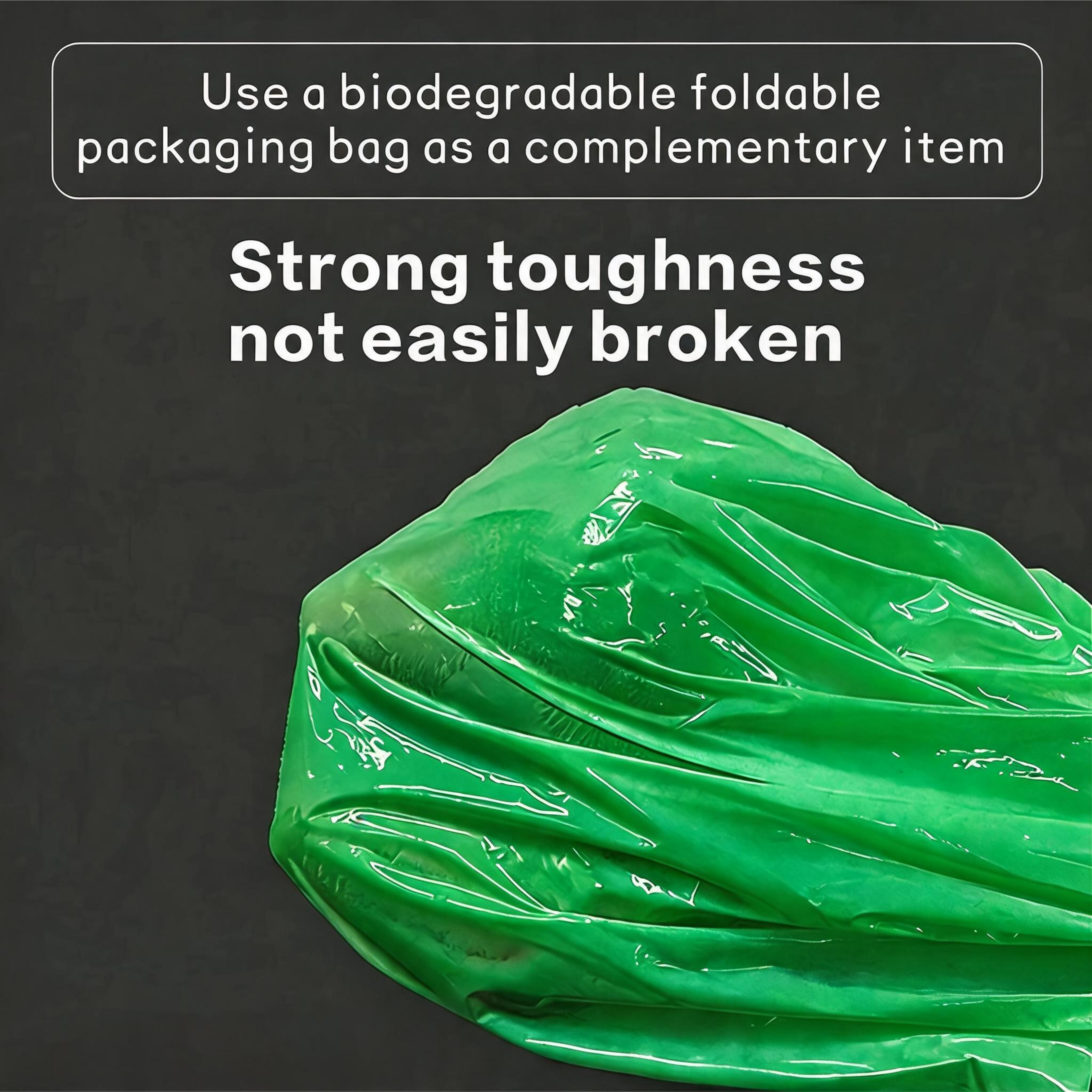 Wrapon Biodegradable Disposable Plastic Film Roll Replacements Green Portable Toilet Bag Continuous Endless Refill Bag Camping